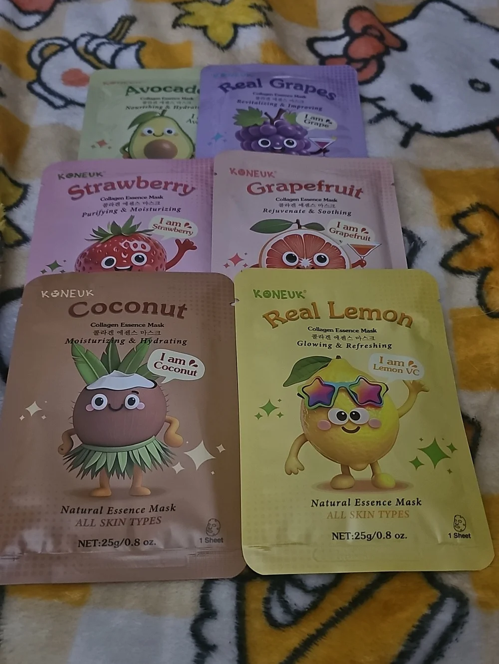Real Lemon Brightening Sheet Mask – Yellow